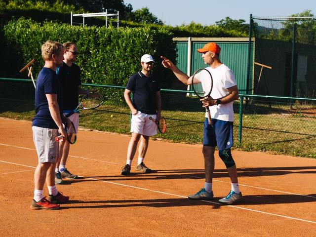 Team tennis training (2023)